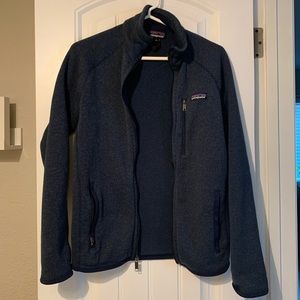 Men’s Patagonia Better Sweater Full Zip, Navy